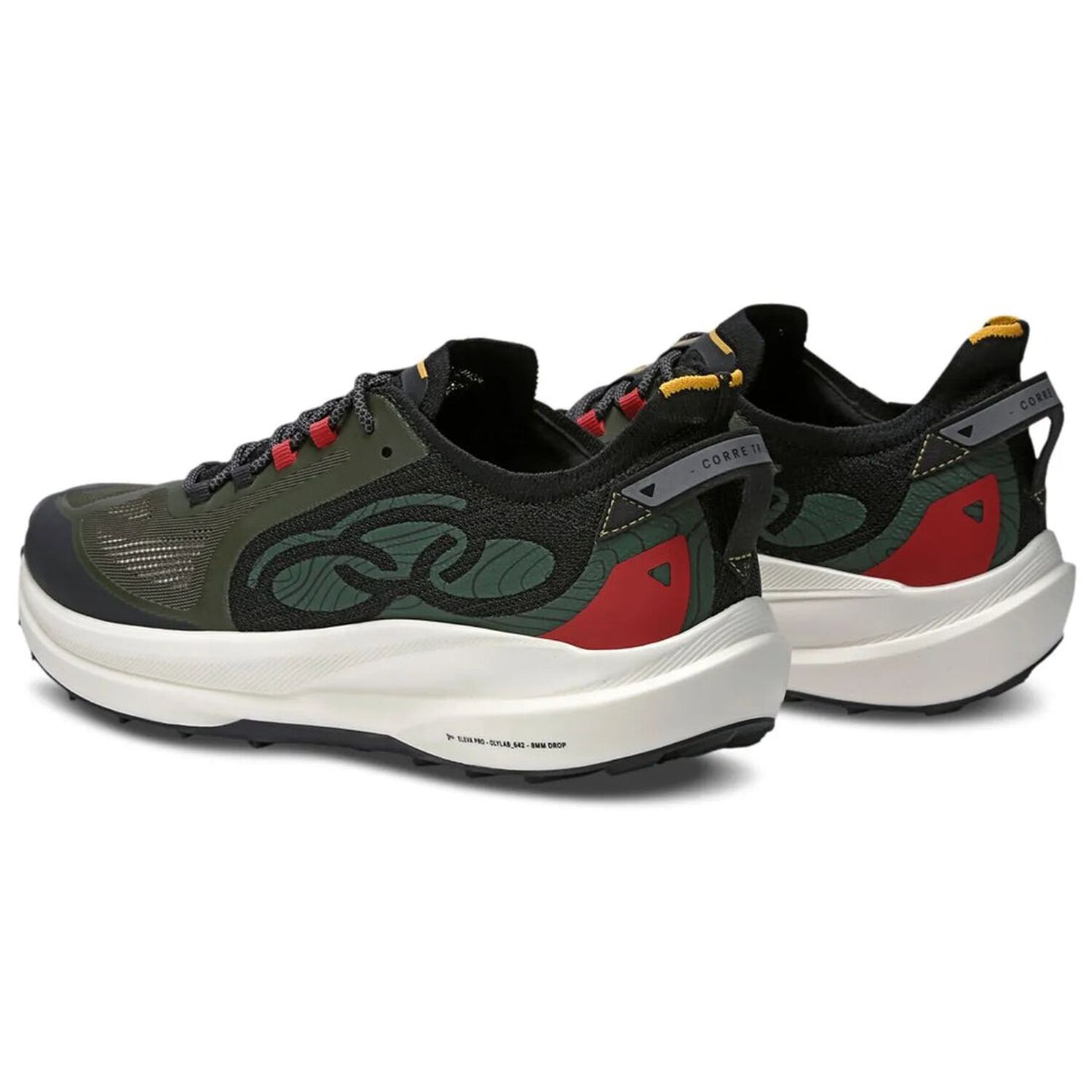 Zapatilla Trail Running Hombre Corre Trilha Verde Militar image number 3.0